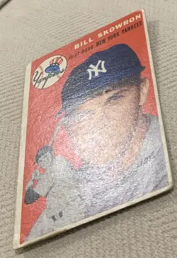 1954 Topps - Bill Skowron Rookie (RC) #239 New York Yankees - FAIR - Image 2
