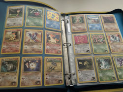 Pokemon TCG Vintage Binder Lot 216 Base, Jungle, Fossil, Rocket, Gym Heroes, etc - Image 2