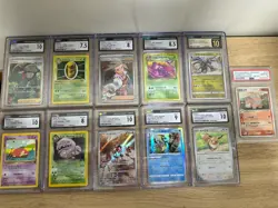 11x Pokemon Slab Lot PSA 10 CGC 10 Pristine | Vintage JP Rocket WotC Eevee - Image 2