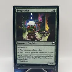 FROG BUTLER X4 Teenage Mutant Ninja Turtles TMT Magic MTG MINT CARD - Image 1