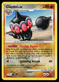 Claydol 15/106 Cross Hatch Holo League Promo Pokemon Card - Image 1