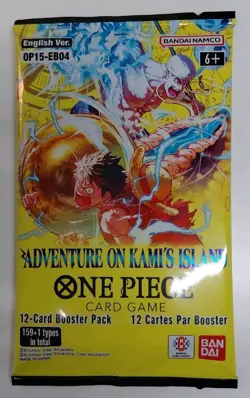 One Piece 12 Card Booster Pack Op15-EB04 (1 pack) - Image 1
