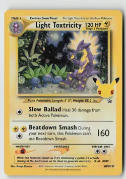 Light Toxtricity - SWSH137 - SWSH: Sword & Shield Promo Cards Holo - PTCG - Image 1