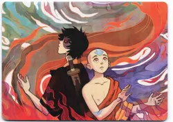 Fated Firepower Art Card S Art Series: Avatar: The Last Airbender 43 NM - Image 1