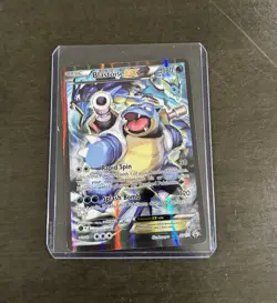 Pokemon TCG Blastoise EX XY122 Full Art Holo Black Star Promo Card - Image 1