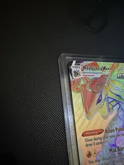 Pokemon Rayquaza VMAX Secret Rare Full Art Holo 217/203 Evolving Skies Card - Image 5