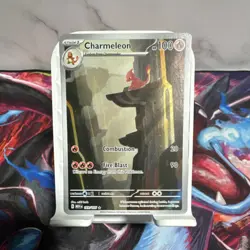 Pokemon Charmeleon Art Rare Holo Sv2a Card 151 English 169/165 100 HP Stage 1 - Image 1