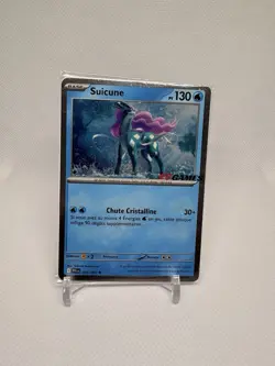 Pokemon Suicune 026/094 EB Games Exclusive Stamped Promo Card Phantasmal Flames - Image 1