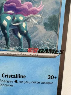 Pokemon Suicune 026/094 EB Games Exclusive Stamped Promo Card Phantasmal Flames - Image 2