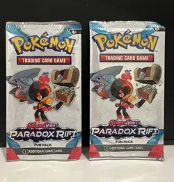 Pokemon Paradox Rift 3 Card Pack Sealed Booster Pack! Rare! - Image 1