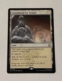 MTG Abandoned Air Temple - Avatar: The Last Airbender LP - Image 1