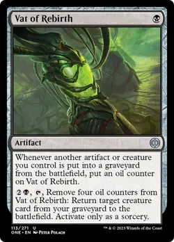 VAT OF REBIRTH x4 mtg NM-M Phyrexia All Will Be One 4 Unc - Image 1