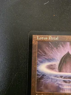 Lotus Petal 1997 Artifact April Lee Regular English MTG - Image 2
