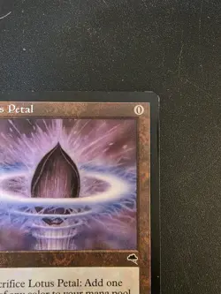 Lotus Petal 1997 Artifact April Lee Regular English MTG - Image 5