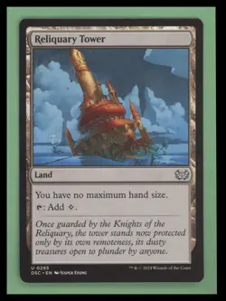 Commander: Duskmourn: House of Horror #295 Reliquary Tower - Image 1