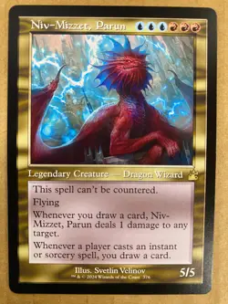 MTG 1x RETRO Niv-Mizzet, Parun 376 Ravnica Remastered Magic the Gathering x1 NM - Image 1