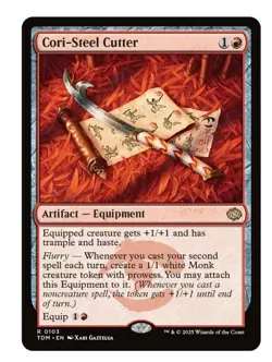 1x MTG Cori-Steel Cutter - Tarkir Rare! NM Mint! - Image 1