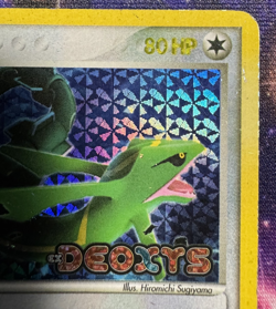 2005 Pokemon Rayquaza 22/107 ex Deoxys Reverse Holo Stamped - MP - Image 5
