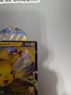 Pokemon TCG Pikachu v Ultra Rare Card Vivid Voltage 2020 - Image 5