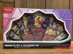 Pokemon TCG: Mimikyu ex & Alcremie ex Premium Collection Box - IN HAND - Image 1
