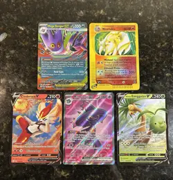 Pokemon (5 Card) Lot - Vintage, Mid-Era, Modern, IR, SIR, Promos, Holo Rares - Image 1