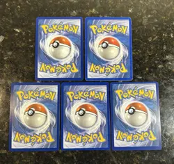 Pokemon (5 Card) Lot - Vintage, Mid-Era, Modern, IR, SIR, Promos, Holo Rares - Image 2