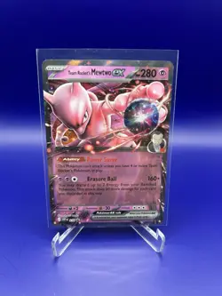 Pokemon Team Rocket's Mewtwo EX 205 SV Promo Holo English - Image 1