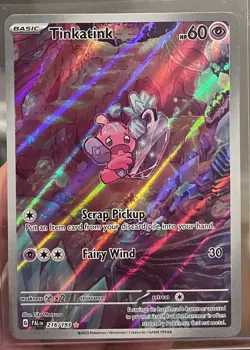 Tinkatink 216/193 Illustration Rare, Paldea Evolved, Full Art Holo, Pokemon TCG - Image 1