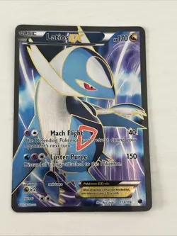 Pokemon Latios-EX TCG Plasma Freeze Holo Card 113/116 Full Art Ultra Rare - Image 1