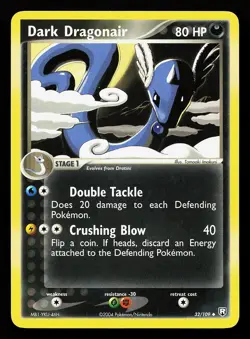 Dark Dragonair 32/109 Uncommon Non-Holo Team Rocket Returns Pokemon Card - Image 1