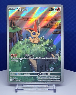 Victini 208 Black Star Black Bolt White Flare Promo Pokemon - Image 1