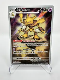 Alakazam 009 Me: Mega Evolution Promo Holo Pokemon Near Mint - Image 1