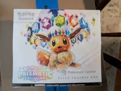 Prismatic Evolutions Pokemon Center Elite Trainer Box Sealed ETB - Image 2