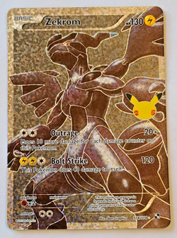 Pokemon TCG: Zekrom Celebrations #114/114 MINT - Image 1