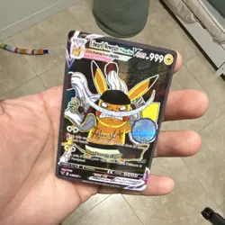 Pokemon Edward Newgate Pikachu Vmax Cosmax Holo 999/999 VCOS Iron Tail - Image 2
