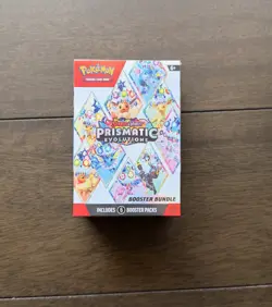 Pokemon Prismatic Evolutions Booster Bundle Sealed 6 Packs Scarlet Violet NEW - Image 1
