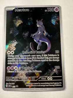 Pokemon TCG Mewtwo 052 Scarlet & Violet Black Star Promo NM - Image 1