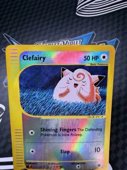 Clefairy 101/165 Expedition Base Set Reverse Holo - Pokemon TCG HP/DMG - Image 2