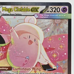 Mega Clefable ex 119/088 SIR Pokemon Perfect Order NM - Image 4