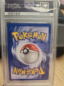 1999 POKEMON FOSSIL #5 GENGAR-HOLO PSA 7 - Image 4