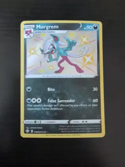 2021 Pokemon Morgrem SV084/SV122 Shining Fates: Shiny Vault Holo - Image 1