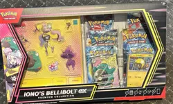 Pokemon TCG Iono's Bellibolt ex Premium Collection Box Sealed New - Image 1