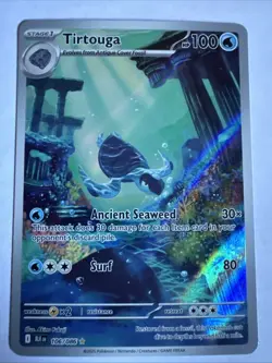 Tirtouga 106/086 Illustration Rare - Black Bolt Pokemon 🔥 - Image 1