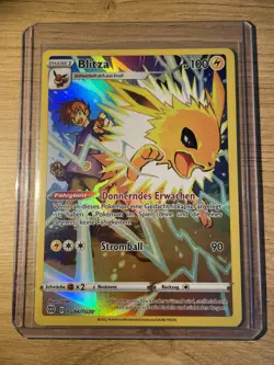 Blitza Jolteon TG04/TG30 Holo Brilliant Stars Trainer Gallery Pokemon NM German - Image 1