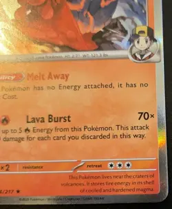 Ethan's Magcargo 024/217 Holo Rare Mega Evolution: Ascended Heroes Pokemon TCG - Image 5