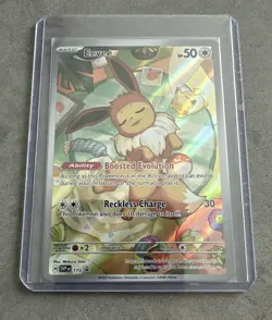 Pokemon Eevee (2025) SVP Black Star Promo 173 Holo Scarlet & Violet NM - Image 3