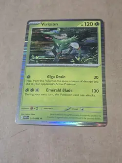 Virizion 10/86 Holo White Flare -Near Mint- Pokemon TCG - Image 1