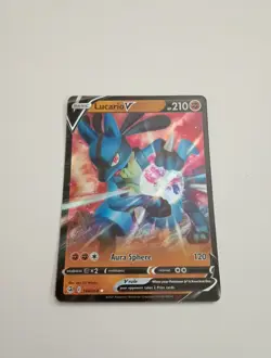 Pokemon TCG Lucario V Ultra Rare SWSH08: Fusion Strike 146/264 NM MINT Condition - Image 1