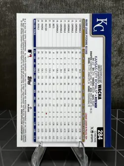 2025 Topps Chrome - Michael Wacha #284 Gold RayWave Refractor /50 - Image 2