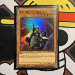 Yugioh! Dimension Shifter RA01-EN014 1st Edition Super Rare NM - Image 1